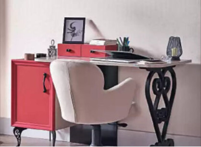 Secretary Desk Table 130x32x58 Desks Tables Furniture Wood Computer